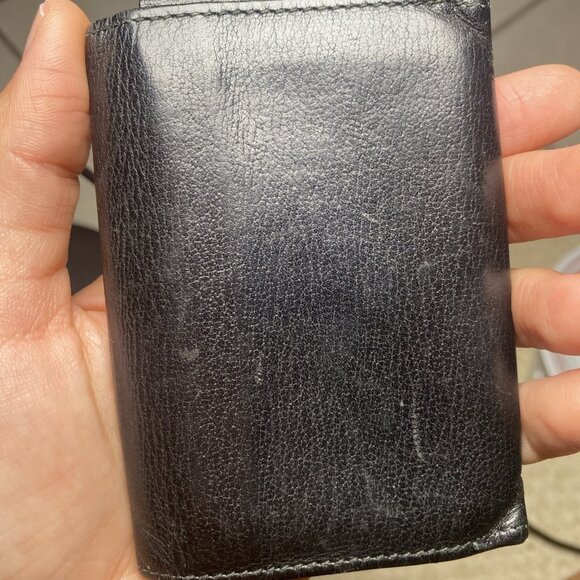 Authentic Burberry of London Wallet Coin Card Purse Leather EUC Clean - Picture 3 of 8